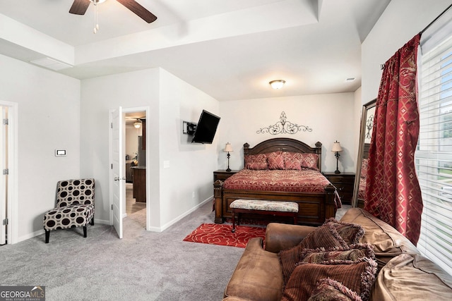 176 Malbone St SW, Cartersville, GA 30120 - bedroom featuring carpet flooring and a ceiling fan