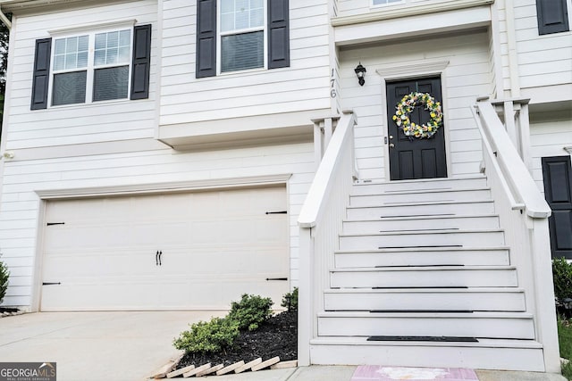 176 Malbone St SW, Cartersville, GA 30120 - entrance to property featuring a garage and driveway
