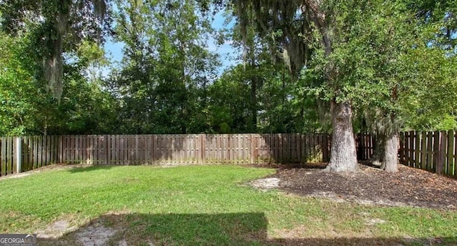 176 Calm Oaks Cir, Savannah, GA 31419 - view of fenced backyard