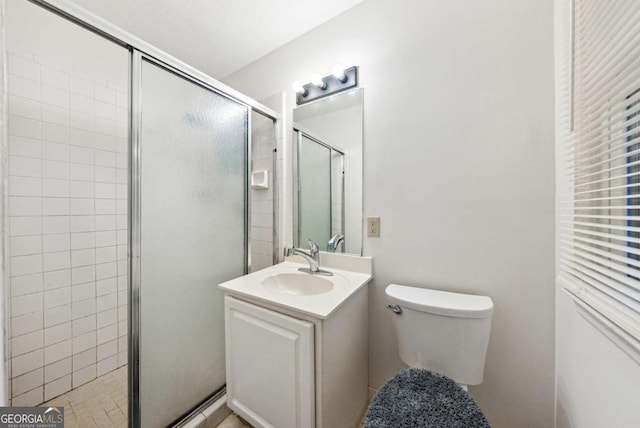 155 Windy Hill Ct, Alpharetta, GA 30004 - bathroom with a shower stall and vanity