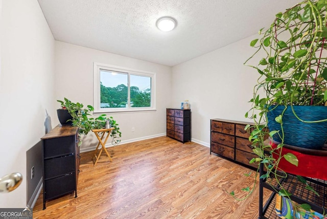 155 Windy Hill Ct, Alpharetta, GA 30004 - sitting room with wood finished floors and a textured ceiling