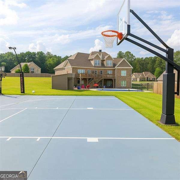 2112 Meadowood Cv, Monroe, GA 30655 - view of sport court featuring basketball court