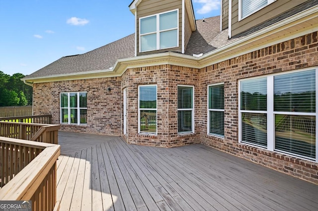 2112 Meadowood Cv, Monroe, GA 30655 - view of wooden deck