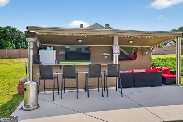 2112 Meadowood Cv, Monroe, GA 30655 - view of patio / terrace featuring outdoor lounge area