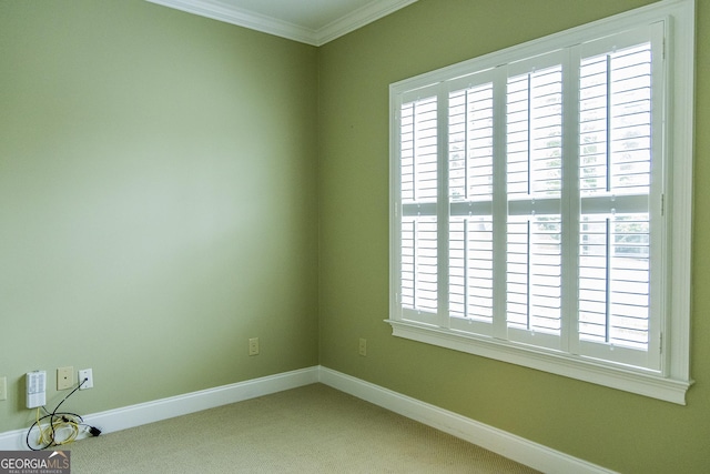 105 Maplecrest Ln SE, Rome, GA 30161 - unfurnished room featuring carpet and ornamental molding