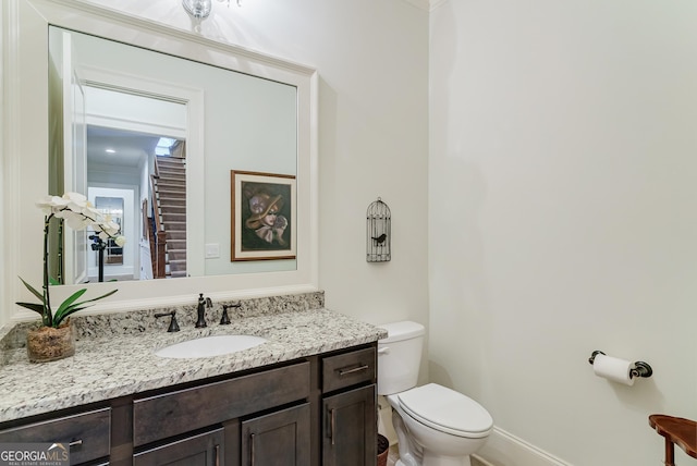 1911 Bent Pine Park, Statham, GA 30666 - half bath featuring toilet and vanity