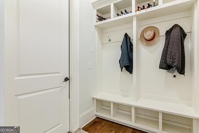 1911 Bent Pine Park, Statham, GA 30666 - mudroom with dark wood-type flooring