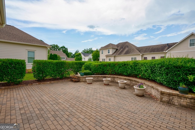 1911 Bent Pine Park, Statham, GA 30666 - view of patio / terrace featuring a residential view