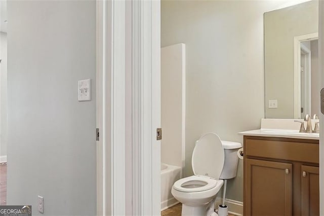 2638 Lake Manor Cir, Duluth, GA 30096 - full bathroom with vanity and shower / bath combination