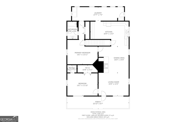 15 Aragon Rd, Aragon, GA 30104 - view of floor plan / room layout