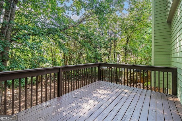 3440 Oaktree, Stonecrest, GA 30038 - view of deck