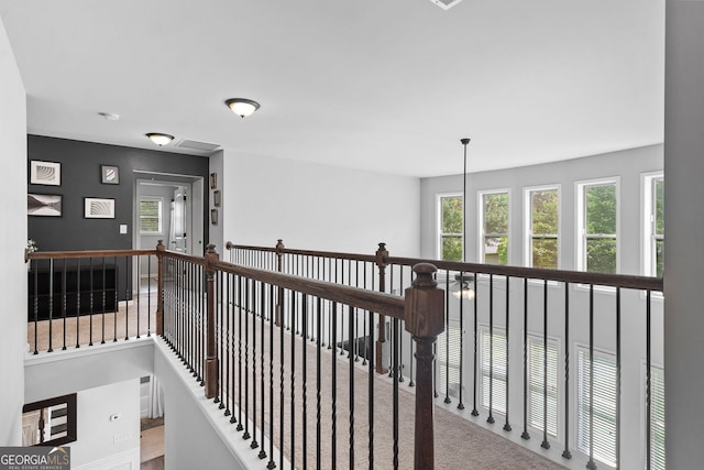 2767 NW Magnolia Creek Dr, Kennesaw, GA 30152 - corridor with carpet flooring