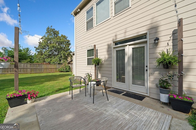 2767 NW Magnolia Creek Dr, Kennesaw, GA 30152 - deck with a patio