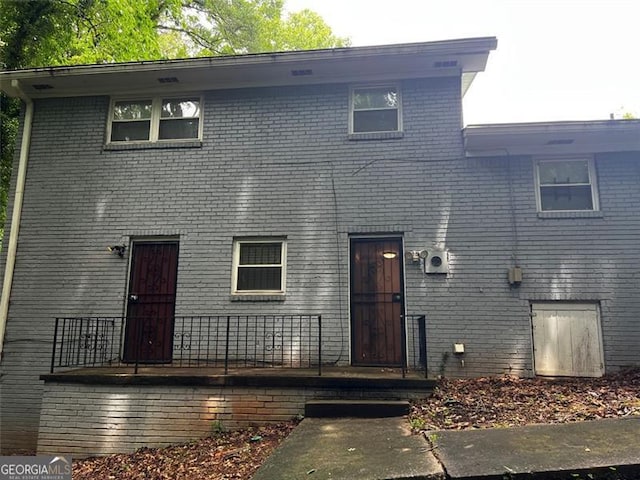 2436 Glenrock Dr, Decatur, GA 30032 - rear view of house with brick siding