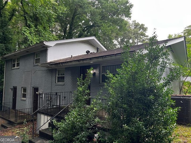 2436 Glenrock Dr, Decatur, GA 30032 - rear view of property featuring stairway