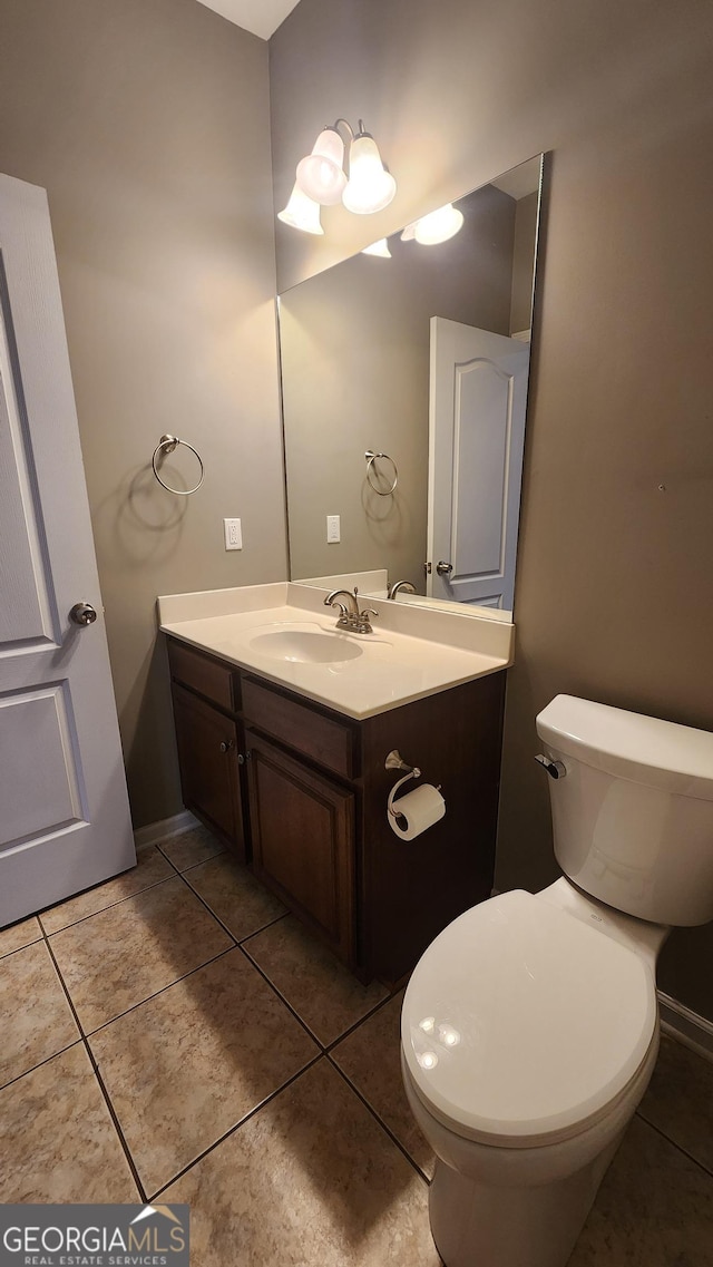 488 Morris Rd, Hiram, GA 30141 - bathroom featuring vanity and tile patterned flooring