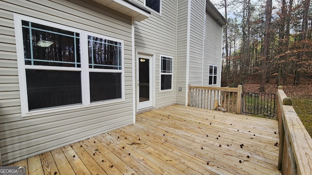 488 Morris Rd, Hiram, GA 30141 - view of wooden terrace