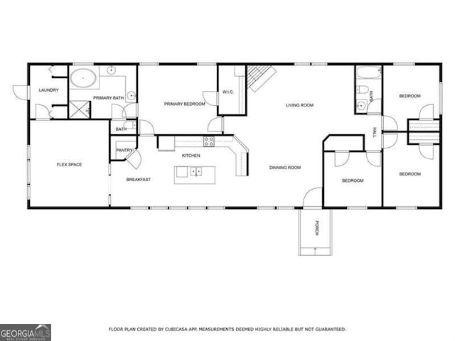 732 Five Points Rd, Buchanan, GA 30113 - view of property floor plan