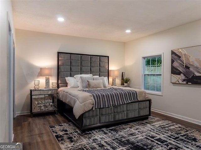 3790 Village, Atlanta, GA 30331 - bedroom with wood finished floors and recessed lighting