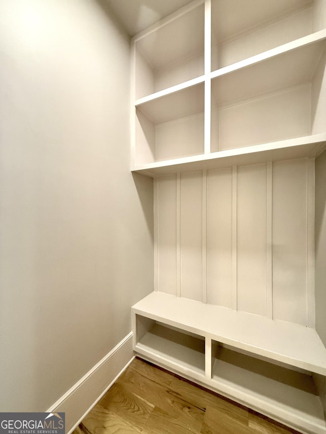1005 Haddie Way, Alpharetta, GA 30004 - mudroom with wood finished floors and baseboards