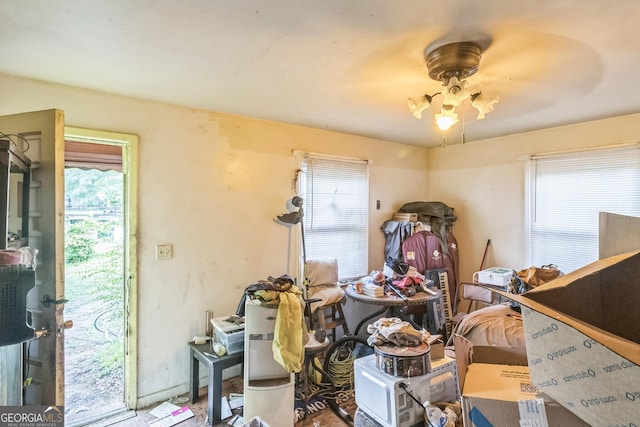 1333 Joseph Ave, Warner Robins, GA 31088 - miscellaneous room with a ceiling fan