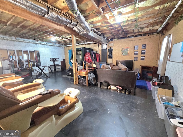 165 Cedar Ridge Rd, Locust Grove, GA 30248 - view of basement