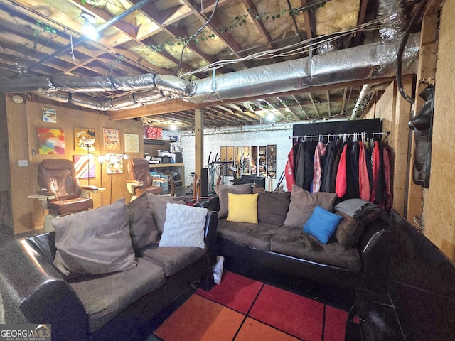 165 Cedar Ridge Rd, Locust Grove, GA 30248 - view of unfinished basement
