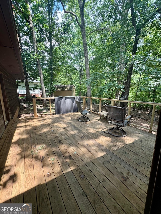 3411 Lake Ridge Pl, Gainesville, GA 30506 - view of deck