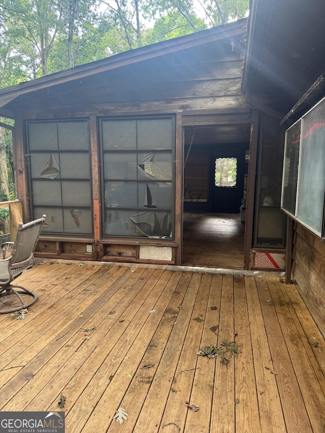 3411 Lake Ridge Pl, Gainesville, GA 30506 - view of deck