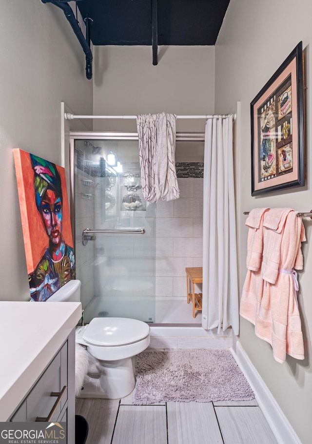 120 Ralph Mcgill Blvd NE Apt 1409, Atlanta, GA 30308 - full bath with a stall shower and vanity
