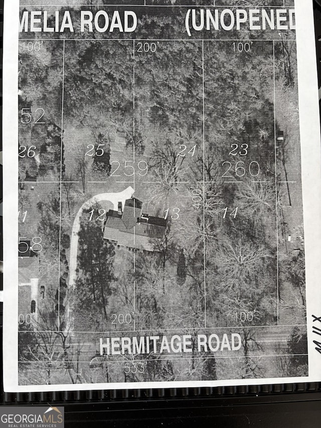 1055 E Hermitage Rd NE, Rome, GA 30161 - map of property location
