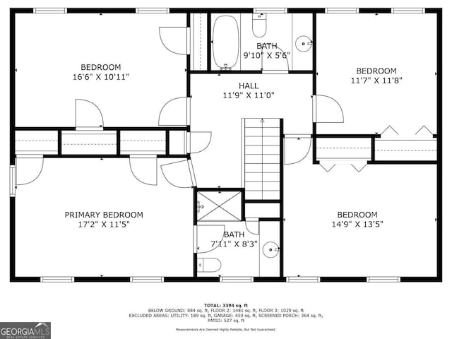 3912 Edenton Ct, Brookhaven, GA 30319 - view of property floor plan