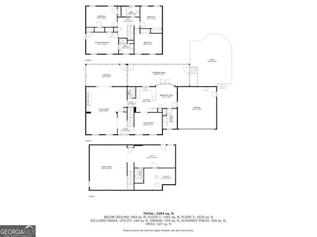 3912 Edenton Ct, Brookhaven, GA 30319 - view of room layout