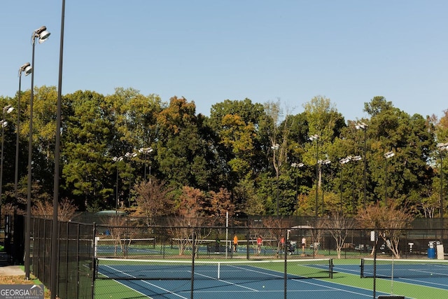 3912 Edenton Ct, Brookhaven, GA 30319 - view of tennis court