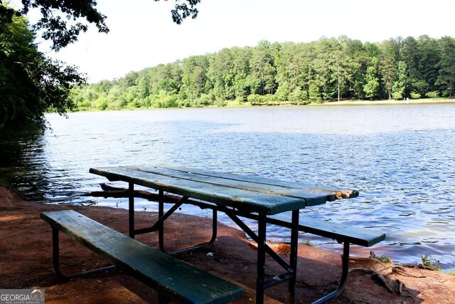 3912 Edenton Ct, Brookhaven, GA 30319 - dock featuring a view of trees and a water view