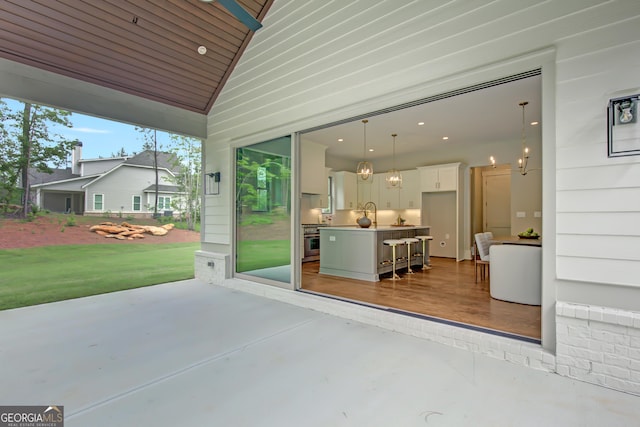 172 Forest Berry Ct Lot 100M2A, Newnan, GA 30265 - view of patio / terrace