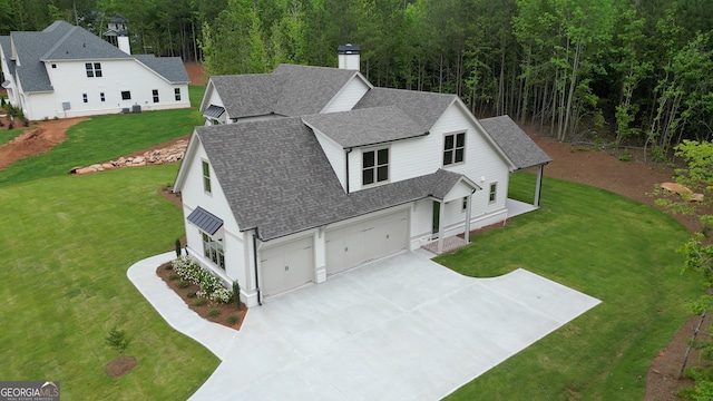 172 Forest Berry Ct Lot 100M2A, Newnan, GA 30265 - view of subject property with a forest