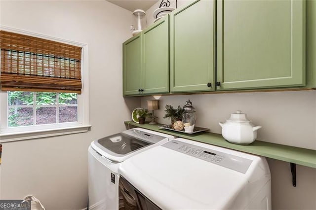 4401 Madison Woods Dr NW Unit 4401, Marietta, GA 30064 - laundry area featuring cabinet space and washing machine and clothes dryer
