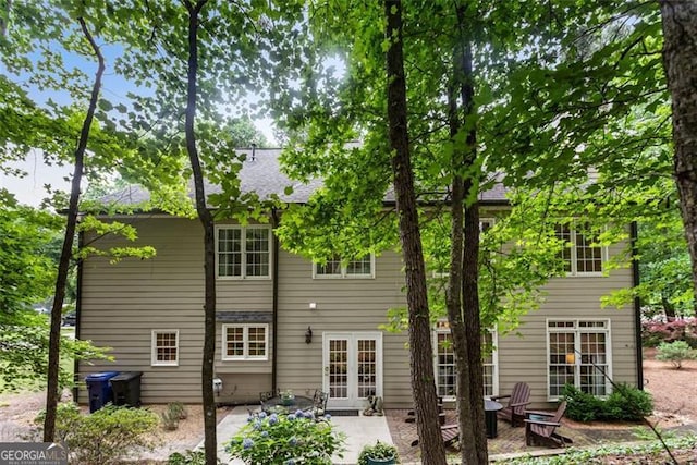 4401 Madison Woods Dr NW Unit 4401, Marietta, GA 30064 - back of property with french doors and a patio area