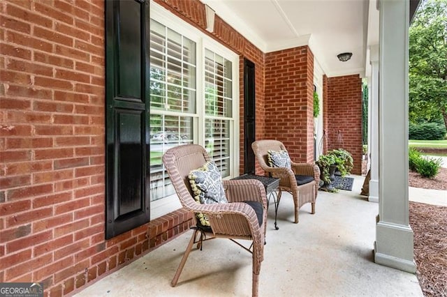 4401 Madison Woods Dr NW Unit 4401, Marietta, GA 30064 - view of covered porch