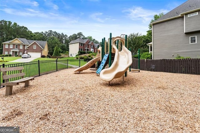 4401 Madison Woods Dr NW Unit 4401, Marietta, GA 30064 - community playground featuring a residential view