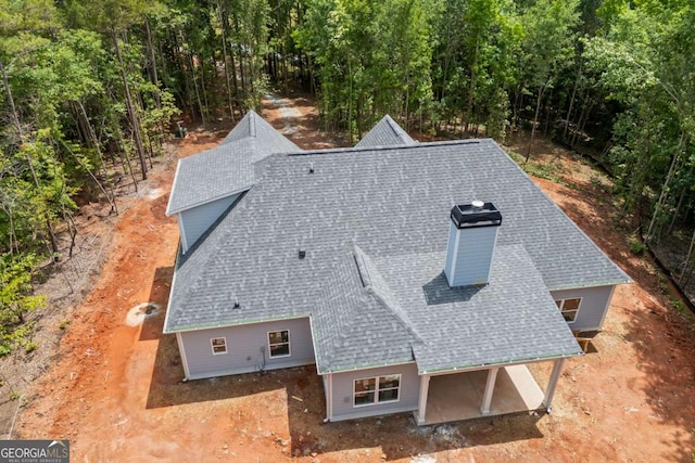 558 Holman Autry Rd, Danielsville, GA 30633 - view from above of property