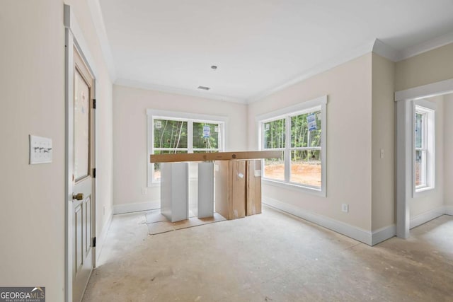 558 Holman Autry Rd, Danielsville, GA 30633 - empty room featuring ornamental molding