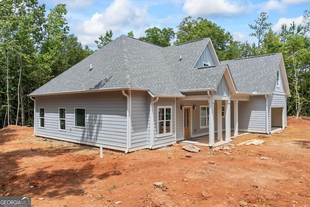558 Holman Autry Rd, Danielsville, GA 30633 - view of front of home with roof with shingles and a patio