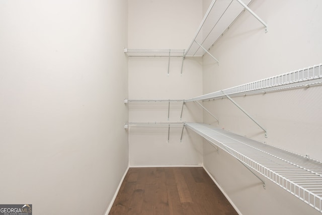 4583 Grenadine Cir, Acworth, GA 30101 - spacious closet with wood finished floors