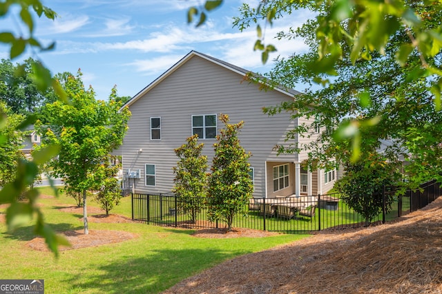 4583 Grenadine Cir, Acworth, GA 30101 - rear view of house