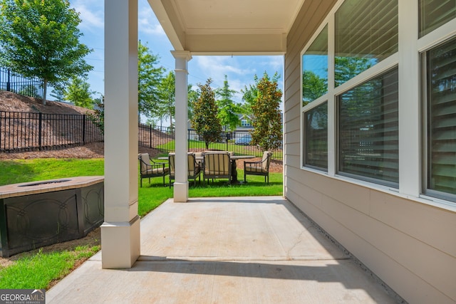 4583 Grenadine Cir, Acworth, GA 30101 - view of patio