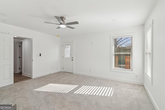 4179 Hanes Dr, Decatur, GA 30035 - carpeted spare room featuring plenty of natural light and ceiling fan