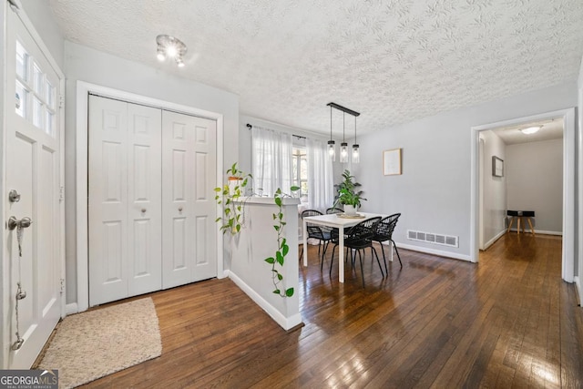 1755 Fairburn Rd SW, Atlanta, GA 30331 - entryway with hardwood / wood-style flooring and a textured ceiling