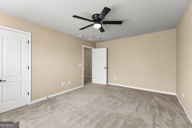 51 Stonebridge Way, Newnan, GA 30265 - unfurnished bedroom with carpet floors and ceiling fan